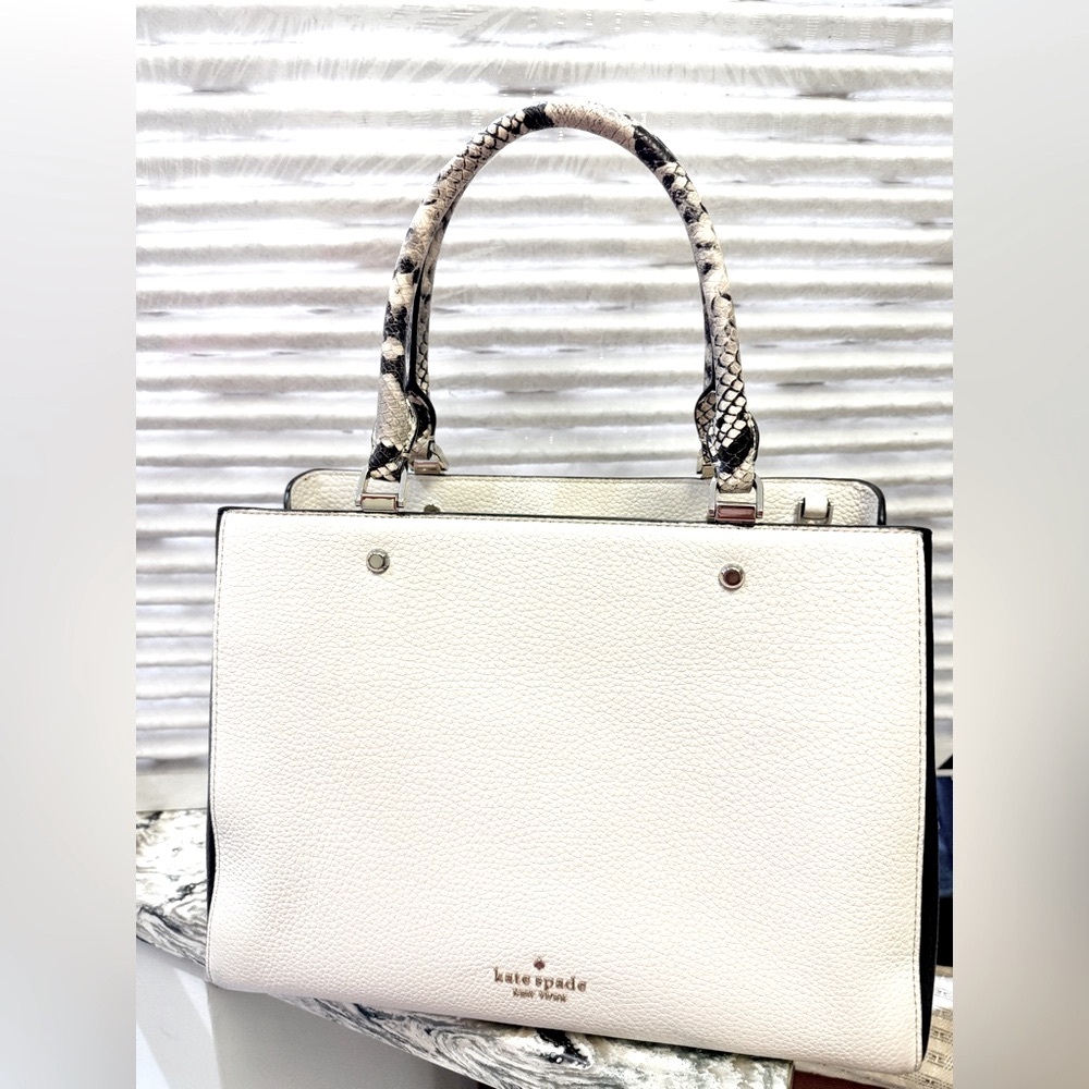 Leila Medium Triple Compartment Satchel - Picture 6 of 8